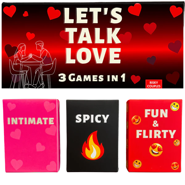 Let's Talk Love - Fun and Romantic Couples Game to Spice up Your Relationship