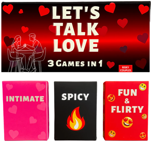 Let's Talk Love - Fun and Romantic Couples Game to Spice up Your Relationship