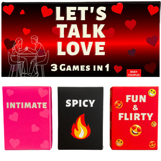 Let's Talk Love - Fun and Romantic Couples Game to Spice up Your Relationship