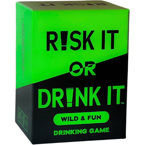 RISK IT OR DRINK IT - Wild & Fun Drinking Party Game
