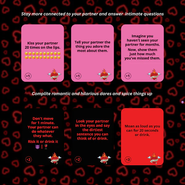 Risky Couples - Perfect Drinking Game for Couples