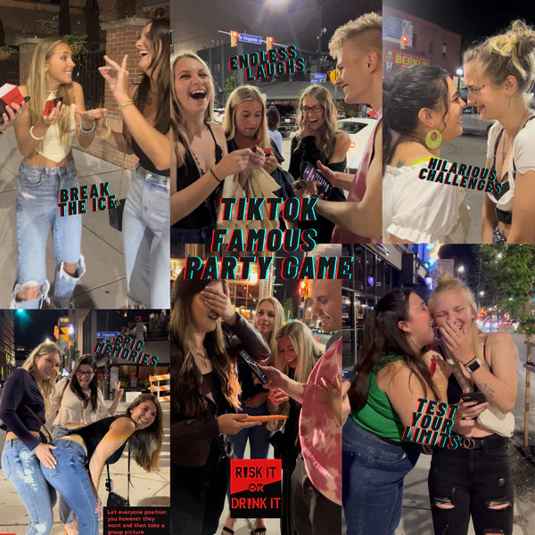 RISK IT OR DRINK IT - Fun Drinking Party Game